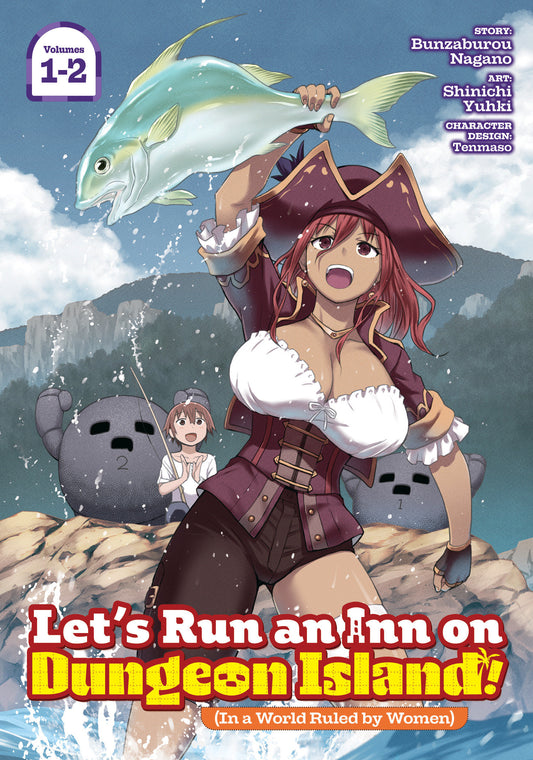 LET'S RUN AN INN ON DUNGEON ISLAND! (IN A WORLD RULED BY WOMEN) (OMNIBUS) VOL. 1-2 TP (Backorder, Allow 4-5 Weeks)