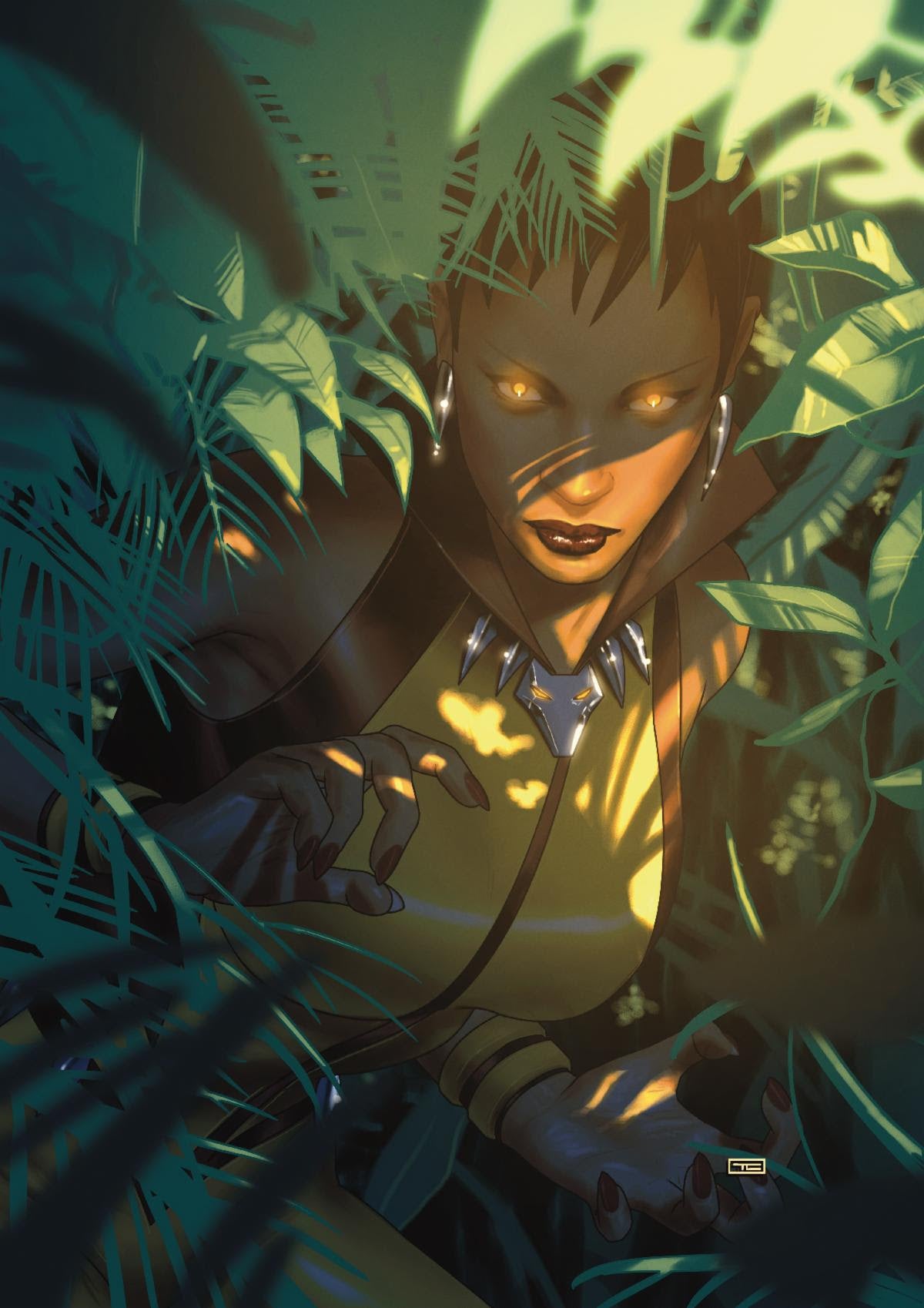 JUSTICE LEAGUE UNLIMITED #16 CVR G TAURIN CLARKE BLACK HISTORY MONTH CARD STOCK VAR (DC K.O.) (25 Feb Release)