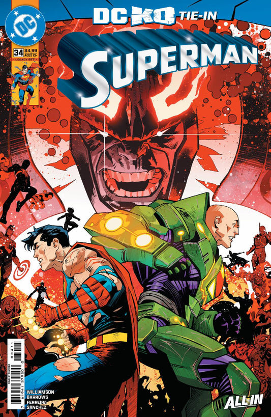 SUPERMAN #34 CVR A DAN MORA (DC K.O.) (28 Jan Release)