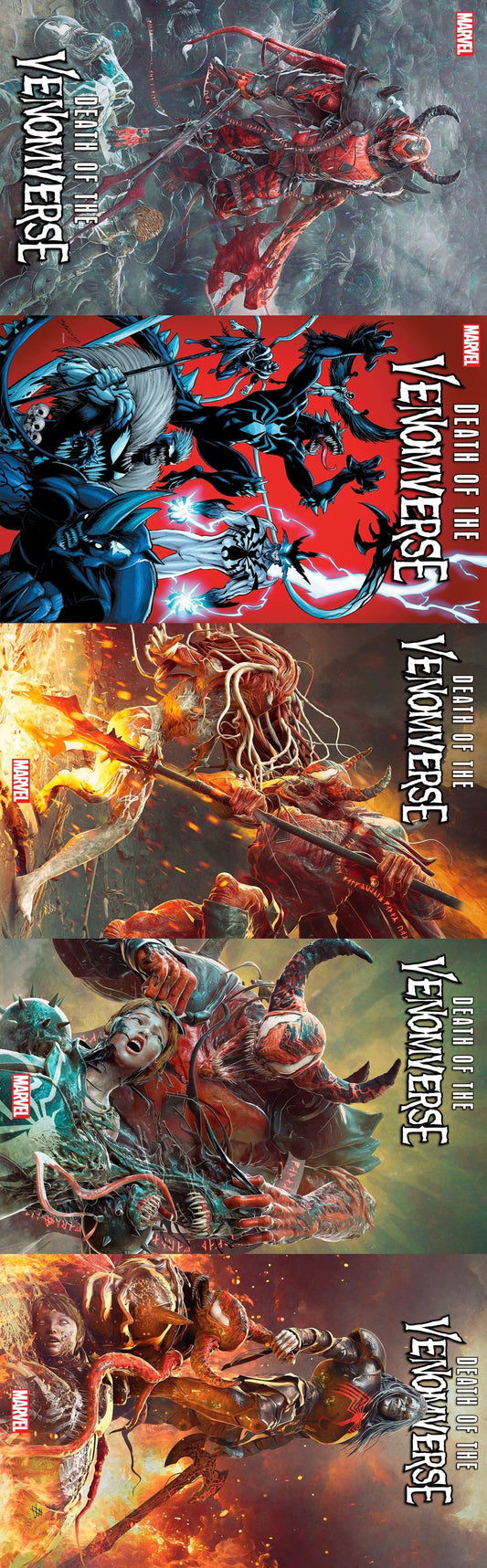 DEATH OF VENOMVERSE Bundle (#1-#5) (Backorder, Allow 3-4 Weeks)