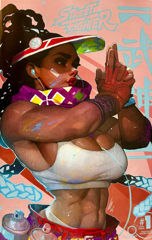 STREET FIGHTER MASTERS KIMBERLY #1 DIRECT MARKET APPRECIATION ONE PER STORE - Comicbookeroo