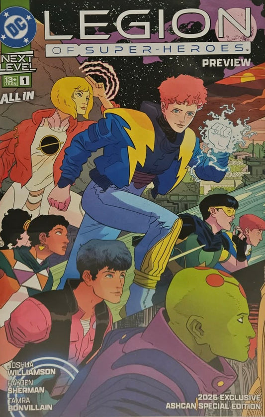 LEGION OF SUPER-HEROES #1 SDCC 2026 EXCLUSIVE ASHCAN SPECIAL EDITION (Limit 1 per person) | DC COMICS | Comicbookeroo