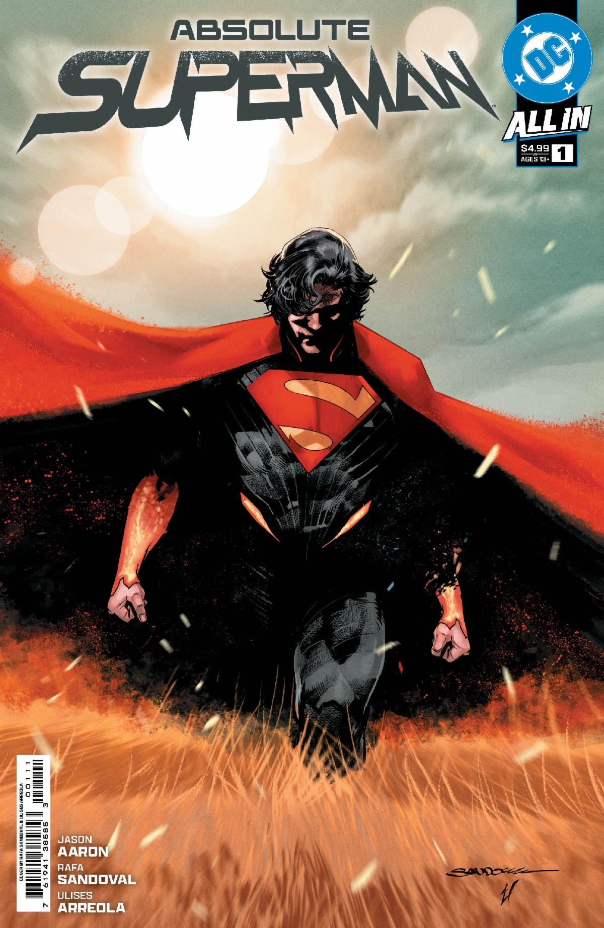 ABSOLUTE SUPERMAN #1 CVR A RAFA SANDOVAL (06 Nov Release)