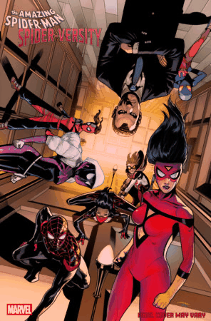 AMAZING SPIDER-MAN: SPIDER-VERSITY #1 PERE PEREZ FOIL VAR (Backorder, Allow 4-5 Weeks)