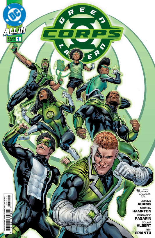 GREEN LANTERN CORPS #1 CVR A FERNANDO PASARIN & OCLAIR ALBERT (12 Feb Release)