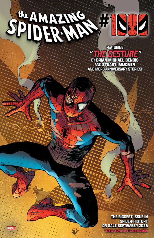 AMAZING SPIDER-MAN #1000 STUART IMMONEN VAR (16 Sep Release)