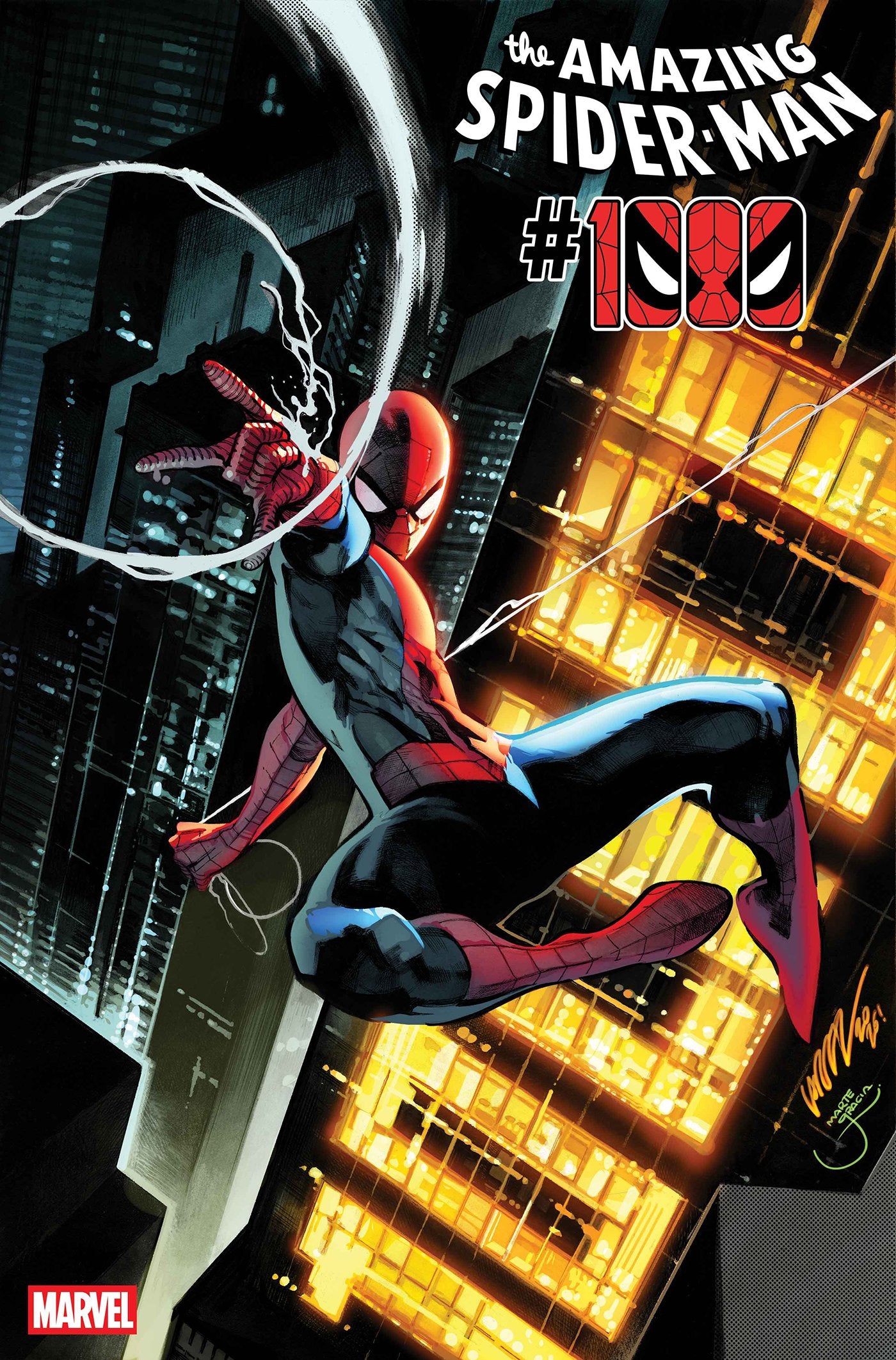 AMAZING SPIDER-MAN #1000  PEPE LARRAZ MAIN COVER | MARVEL | Comicbookeroo