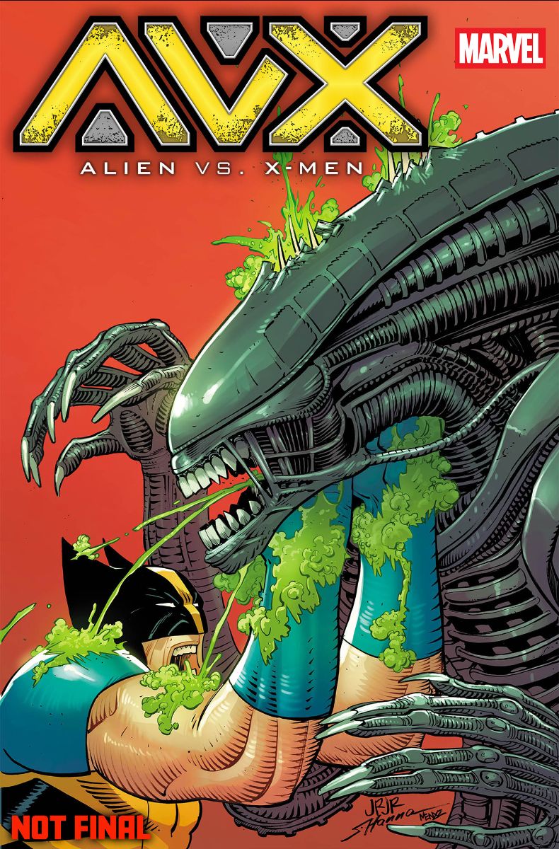 ALIEN VS. X-MEN #1 FOIL JOHN ROMITA JR. VAR (16 Sep Release)