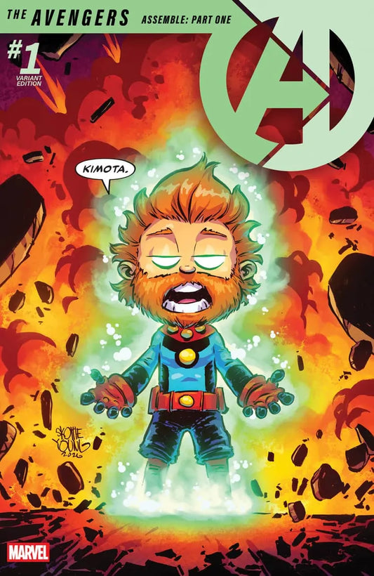 AVENGERS #1 SKOTTIE YOUNG VAR (04 Nov Release)
