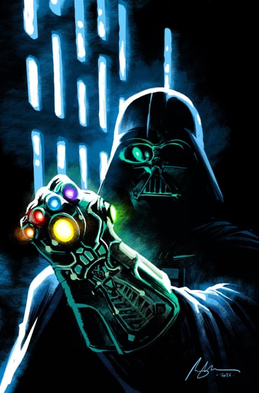 STAR WARS/MARVEL: HOPE ASSEMBLES #1 COVER E RAFAEL ALBUQUERQUE CROSSOVER VAR | MARVEL | Comicbookeroo