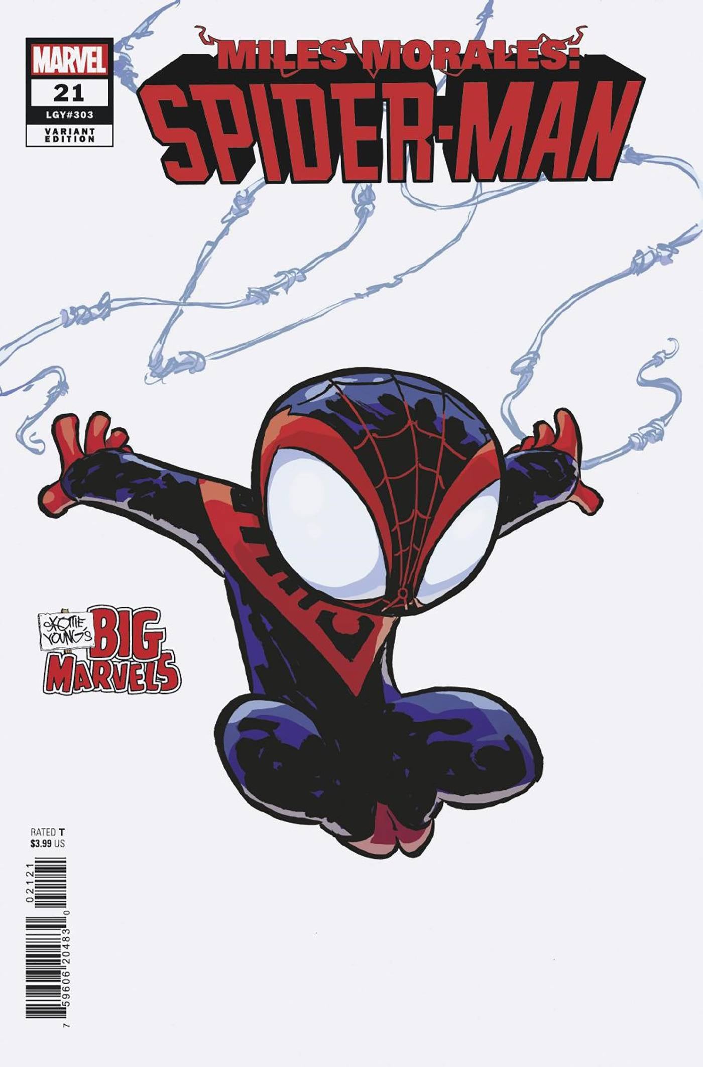 MILES MORALES SPIDER-MAN #21 SKOTTIE YOUNG BIG MARVEL VAR (12 Jun Release)