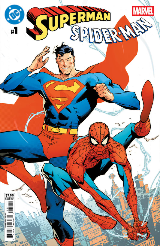 DC MARVEL SUPERMAN SPIDER-MAN #1 (ONE SHOT) CVR A JORGE JIMENEZ (25 Mar Release)