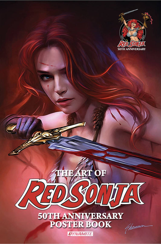 RED SONJA 50TH ANN POSTER BOOK SC (24 Apr Release)
