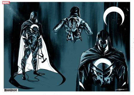 VENGEANCE OF THE MOON KNIGHT #1 INCV 1:10 DESIGN VAR (03 Jan) - Comicbookeroo