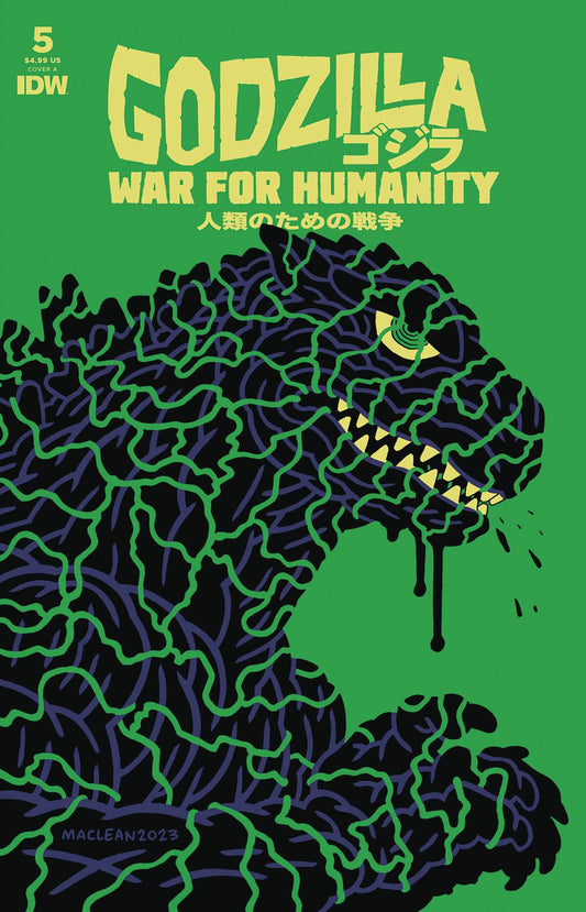 GODZILLA WAR FOR HUMANITY #5 CVR A MACLEAN (Backorder, Allow 3-4 Weeks)