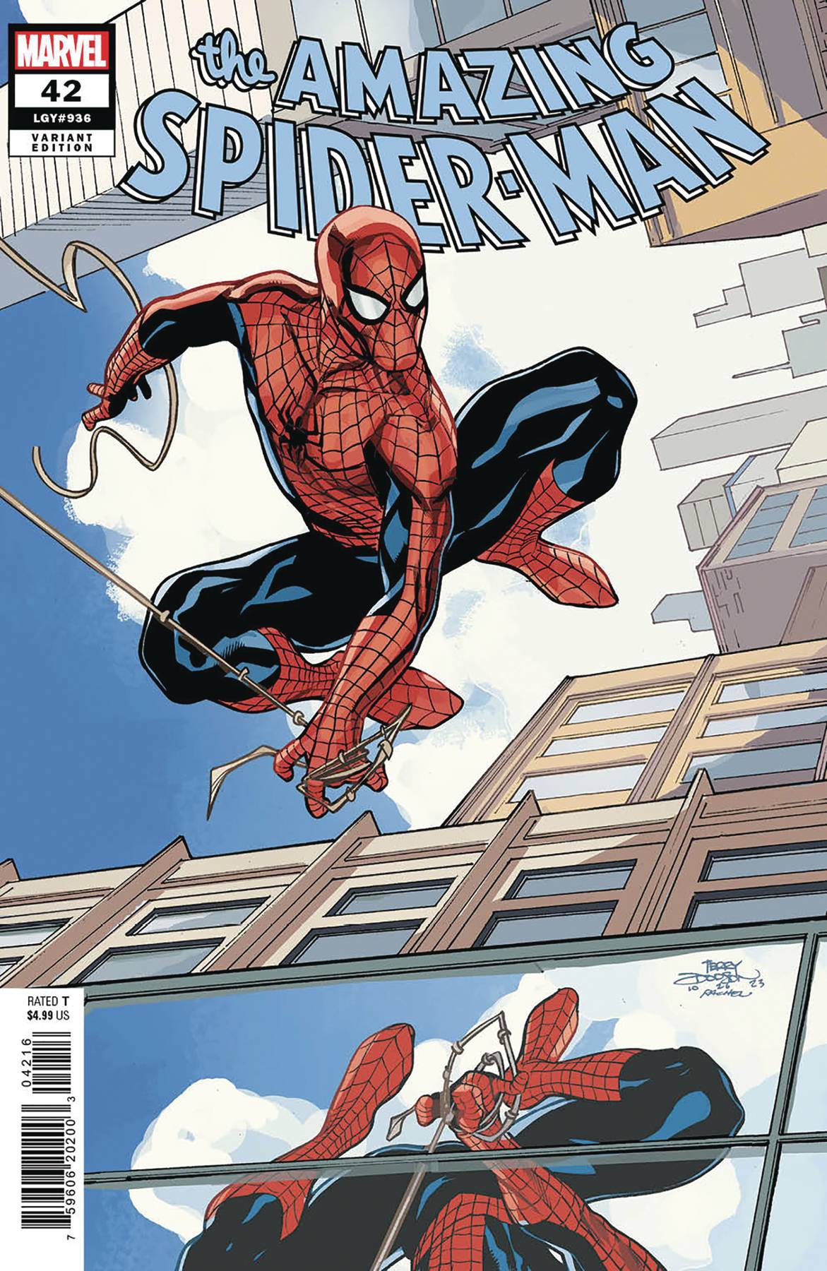 AMAZING SPIDER-MAN (2022) #42 INCV 1:25 TERRY DODSON VAR - Comicbookeroo