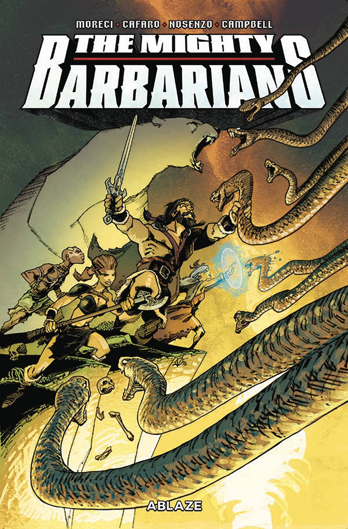 MIGHTY BARBARIANS TP (MR) - Comicbookeroo