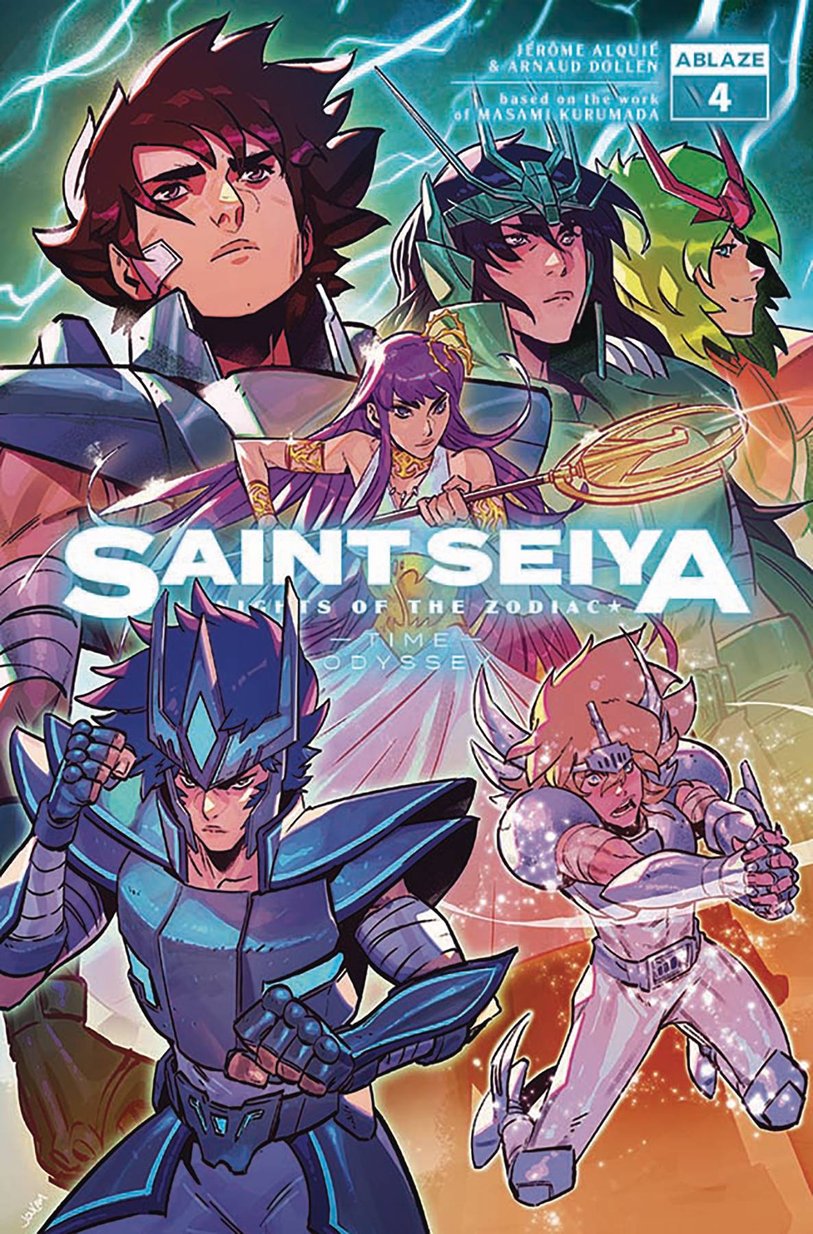 SAINT SEIYA KNIGHTS OF ZODIAC TIME ODYSSEY #4 CVR A JON LAM (12 Feb Release) - Comicbookeroo