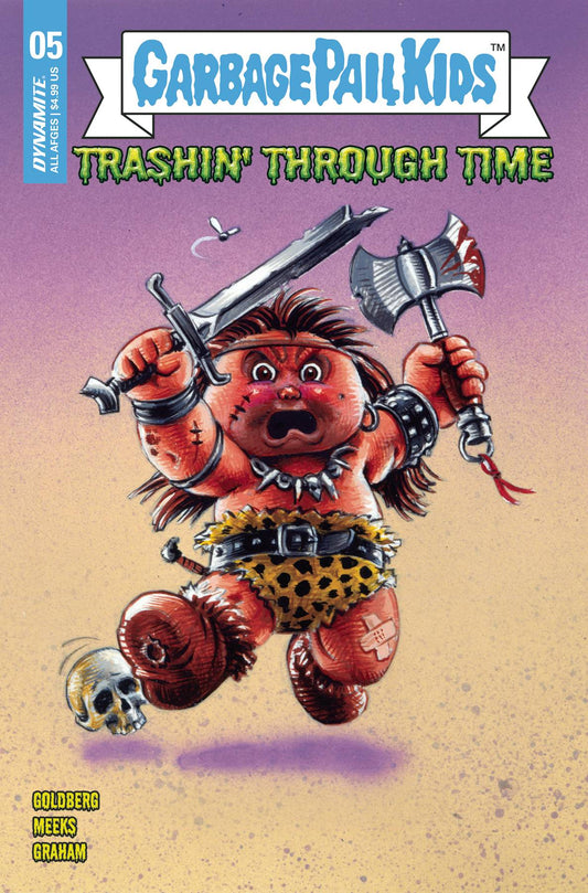 GARBAGE PAIL KIDS THROUGH TIME #5 CVR D CLASSIC TRADING CARD (24 Apr Release)