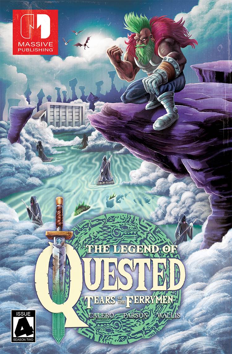 QUESTED SEASON 2 #4 CVR C RICHARDSON VIDEO GAME HOMAGE (Backorder, Allow 4-5 Weeks) - Comicbookeroo