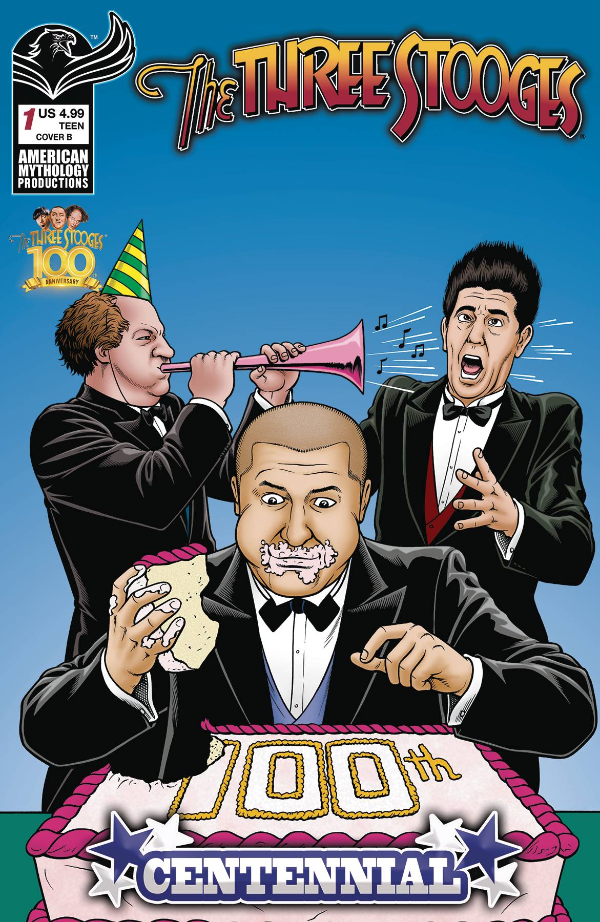 AM ARCHIVES THE THREE STOOGES GOLD KEY FIRST #1 CVR A FRAIM (Backorder, Allow 3-4 Weeks)