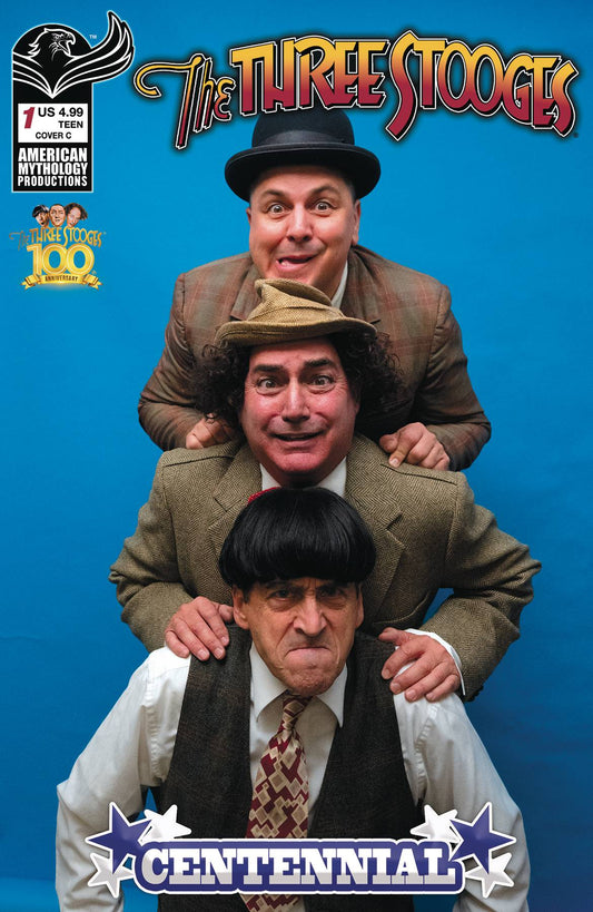 AM ARCHIVES THE THREE STOOGES GOLD KEY FIRST #1 CVR C NEW STOOGES PHOTO (Backorder, Allow 3-4 Weeks)