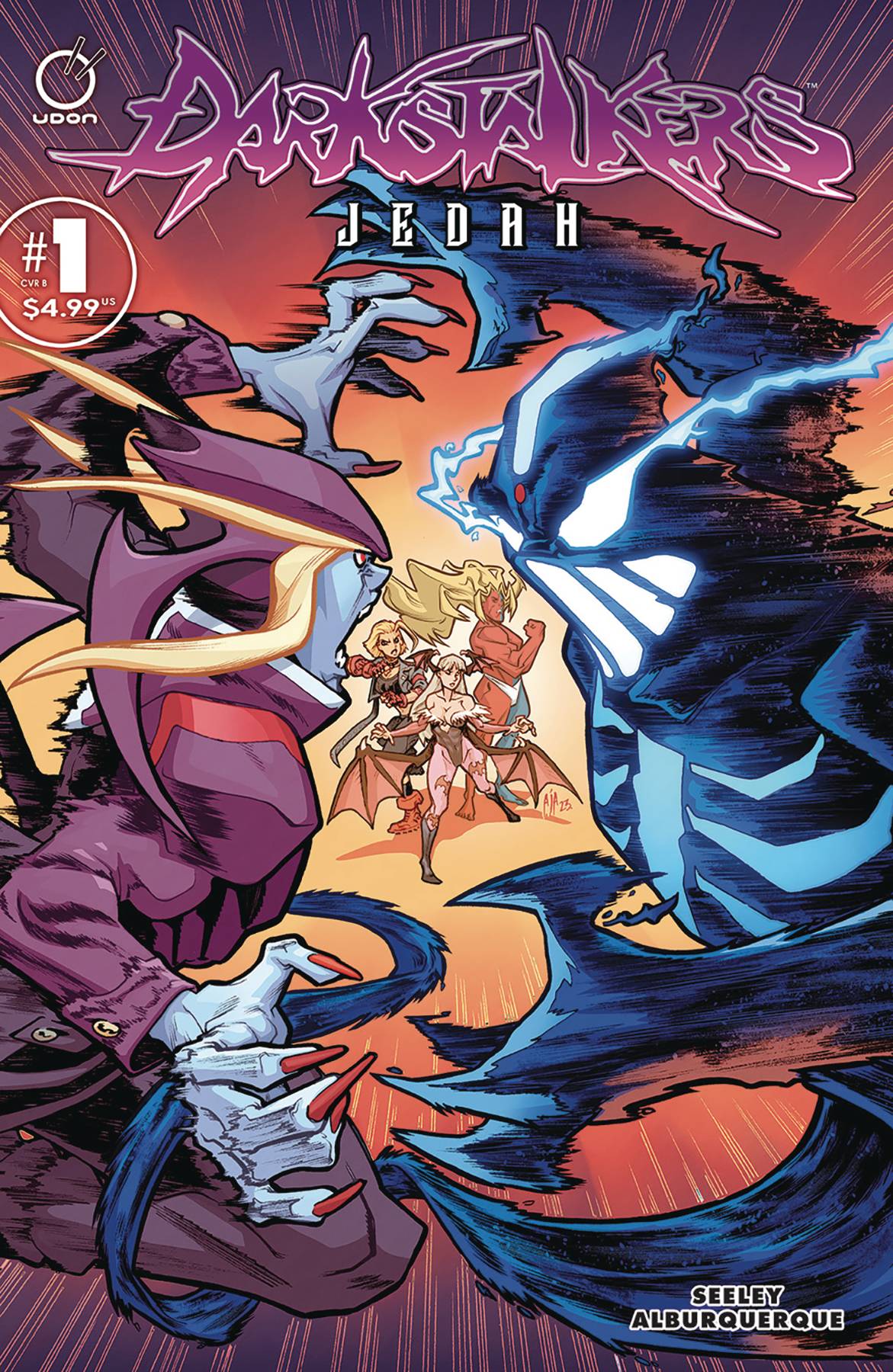 DARKSTALKERS JEDAH (ONE SHOT) CVR B ALBURQUERQUE (Backorder, Allow 4-5 Weeks) - Comicbookeroo