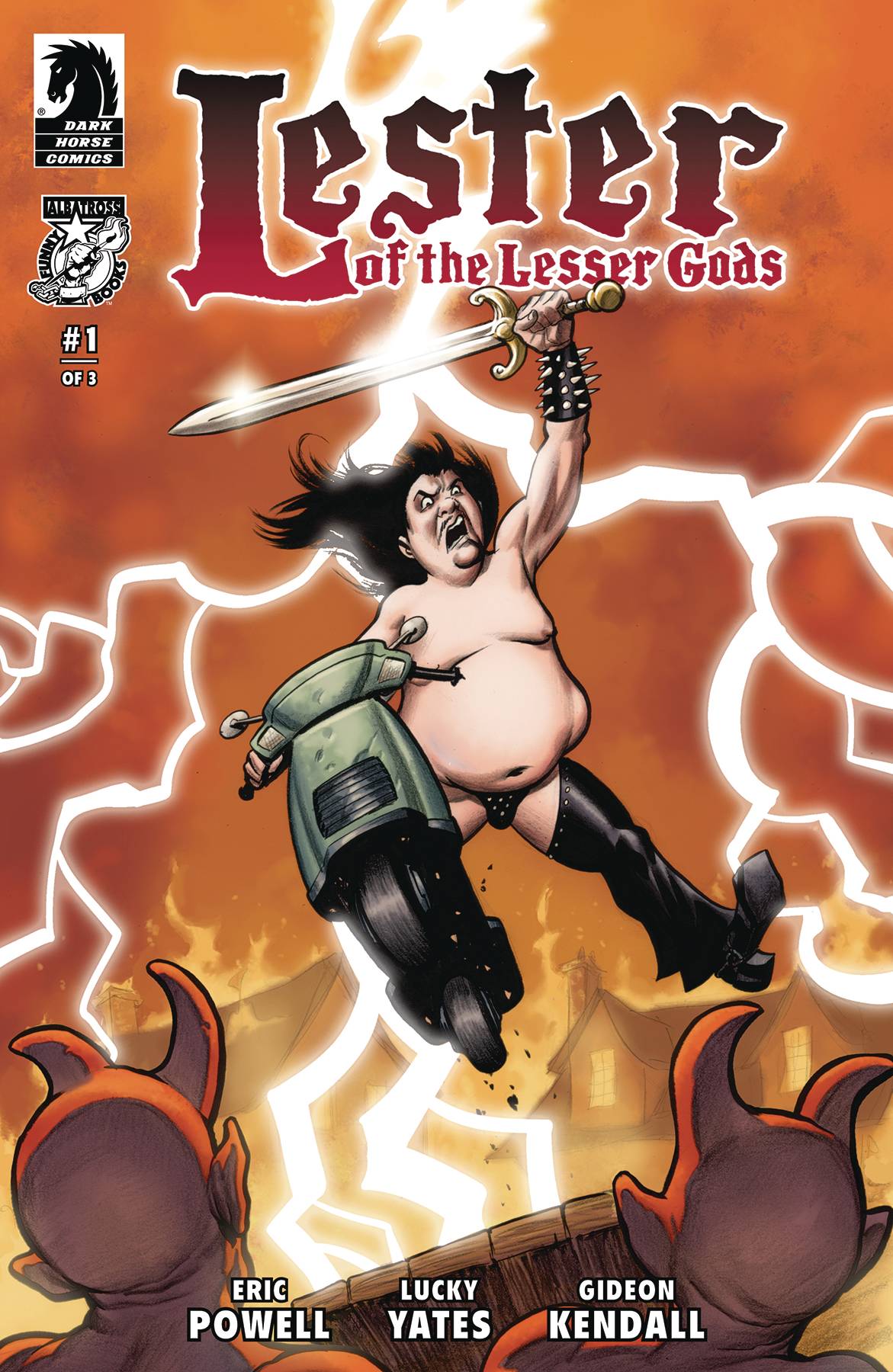 LESTER OF LESSER GODS #1 CVR B POWELL (Backorder, Allow 4-5 Weeks) - Comicbookeroo