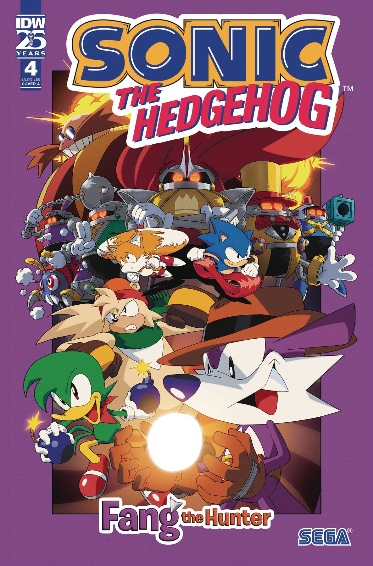 SONIC THE HEDGEHOG FANG HUNTER #4 CVR A HAMMERSTROM (Backorder, Allow 4-5 Weeks) - Comicbookeroo