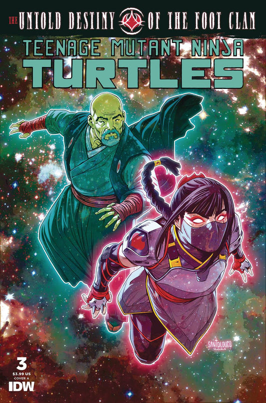 TMNT UNTOLD DESTINY OF FOOT CLAN #3 CVR A SANTOLOUCO (Backorder, Allow 3-4 Weeks)