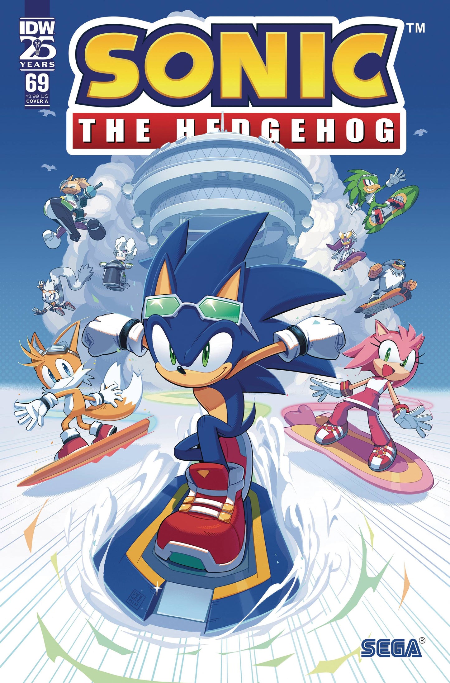 SONIC THE HEDGEHOG #69 CVR A KIM (29 May Release)