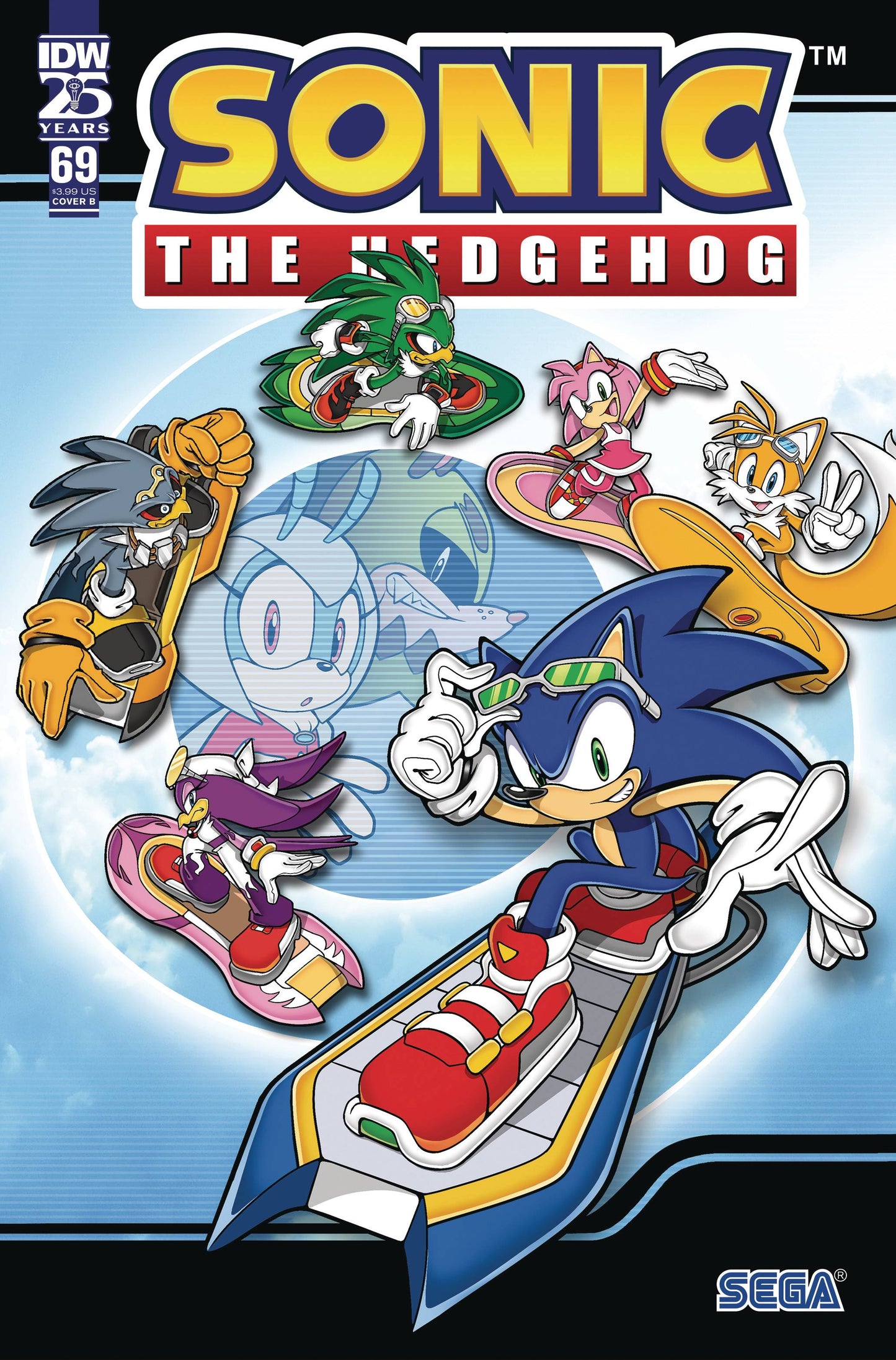 SONIC THE HEDGEHOG #69 CVR B CURRY (29 May Release)