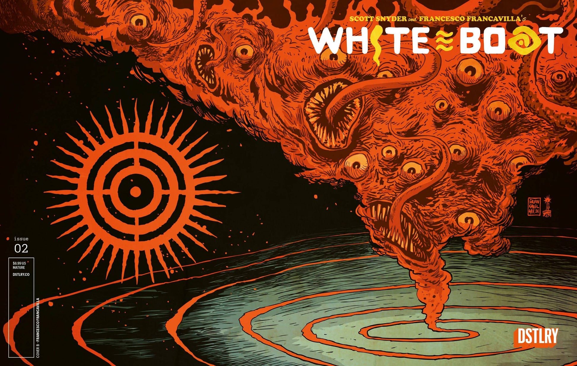 WHITE BOAT #2 (OF 3) CVR B FRANCESCO FRANCAVILLA (MR) (Backorder, Allow 4-5 Weeks) - Comicbookeroo