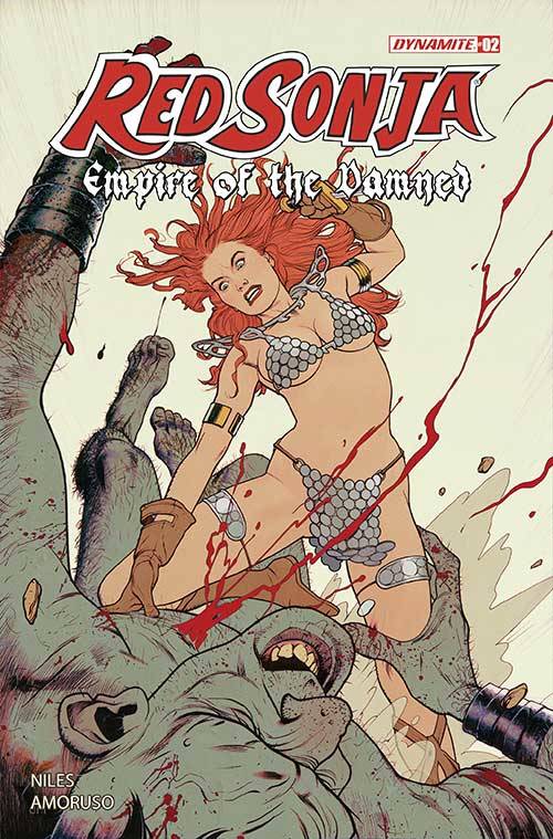 RED SONJA EMPIRE DAMNED #2 CVR A MIDDLETON (Backorder, Allow 4-5 Weeks) - Comicbookeroo