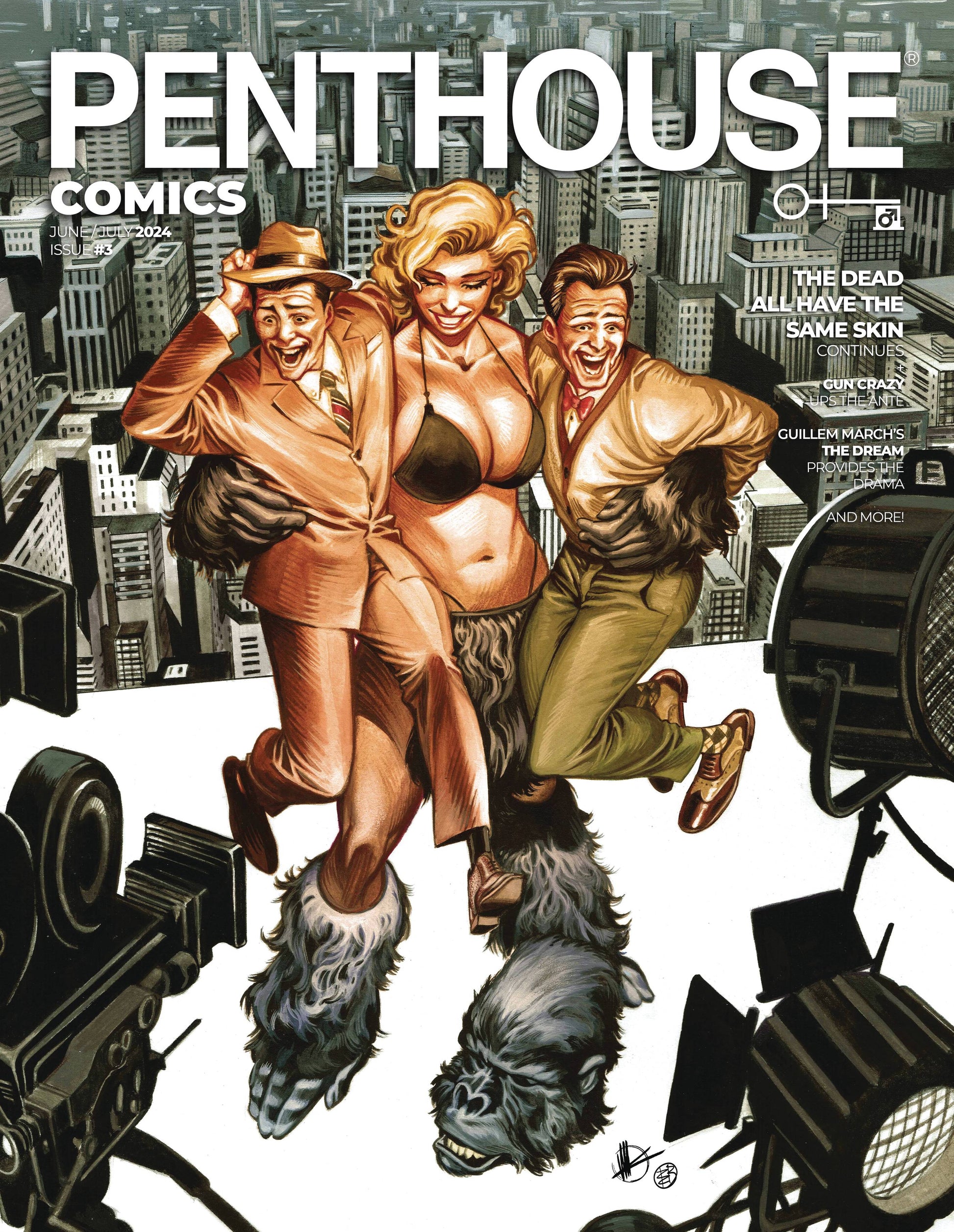 PENTHOUSE COMICS #3 CVR A SCALERA (MR) (Backorder, Allow 4-5 Weeks) - Comicbookeroo