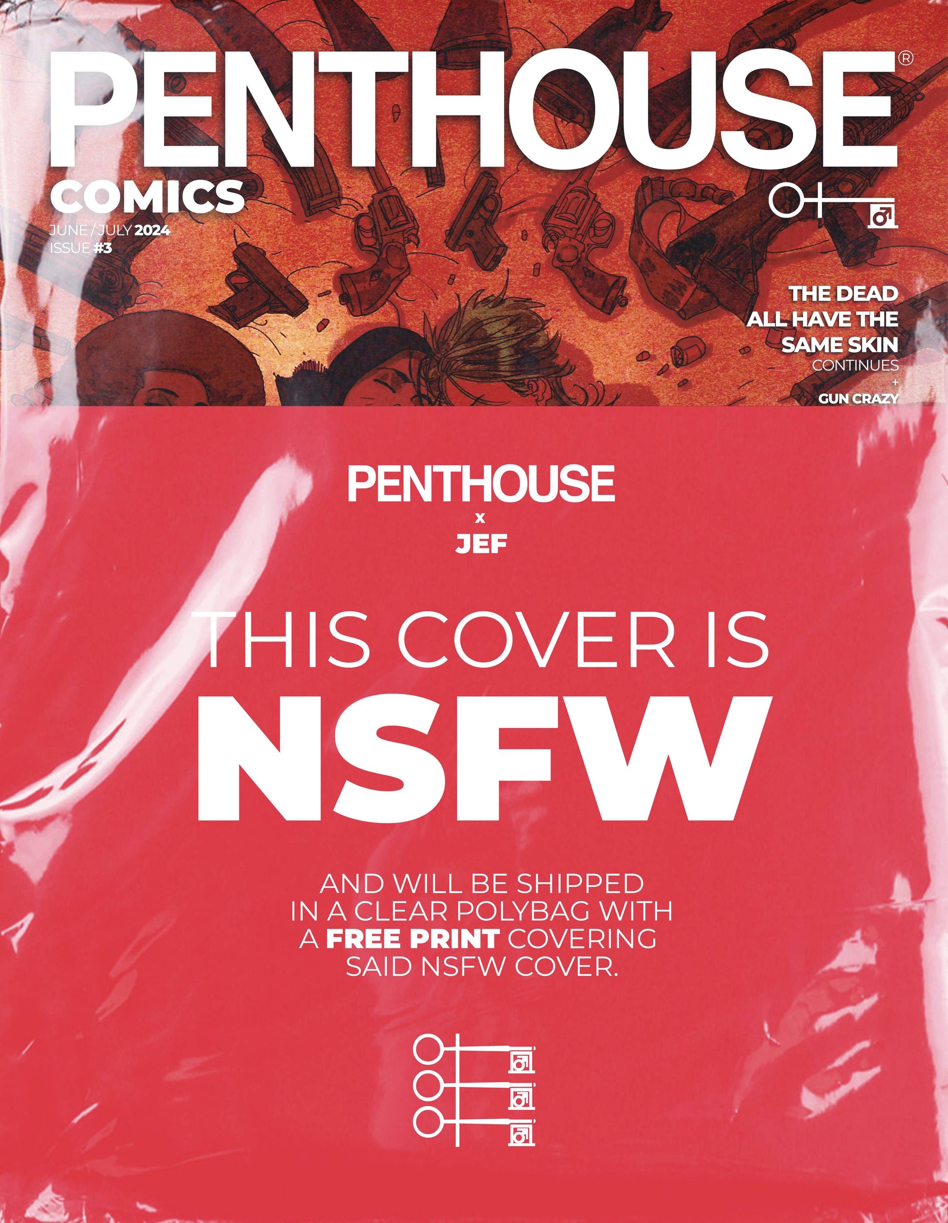 PENTHOUSE COMICS #3 CVR D POLYBAGGED JEF (MR) (Backorder, Allow 4-5 Weeks) - Comicbookeroo