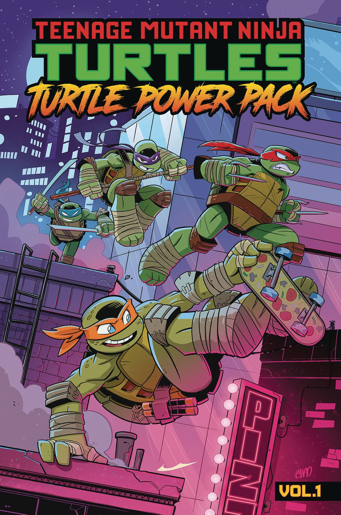 TMNT TURTLE POWER PACK TP VOL 01 (12 Jun Release)