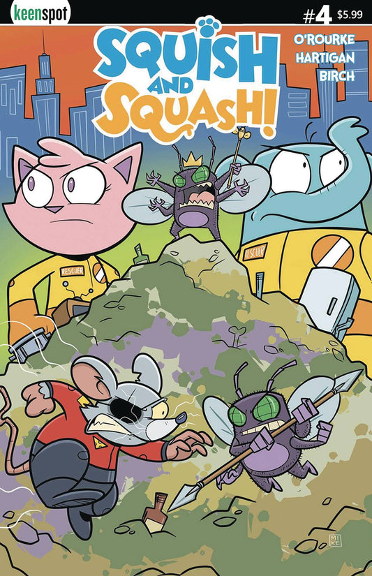 SQUISH & SQUASH #4 CVR A MIKE HARTIGAN (05 Mar Release) - Comicbookeroo