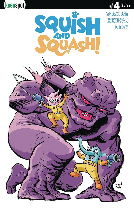 SQUISH & SQUASH #4 CVR B DEAN HASPIEL (05 Mar Release) - Comicbookeroo