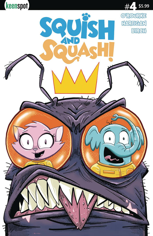 SQUISH & SQUASH #4 CVR C MICK CASSIDY (05 Mar Release) - Comicbookeroo