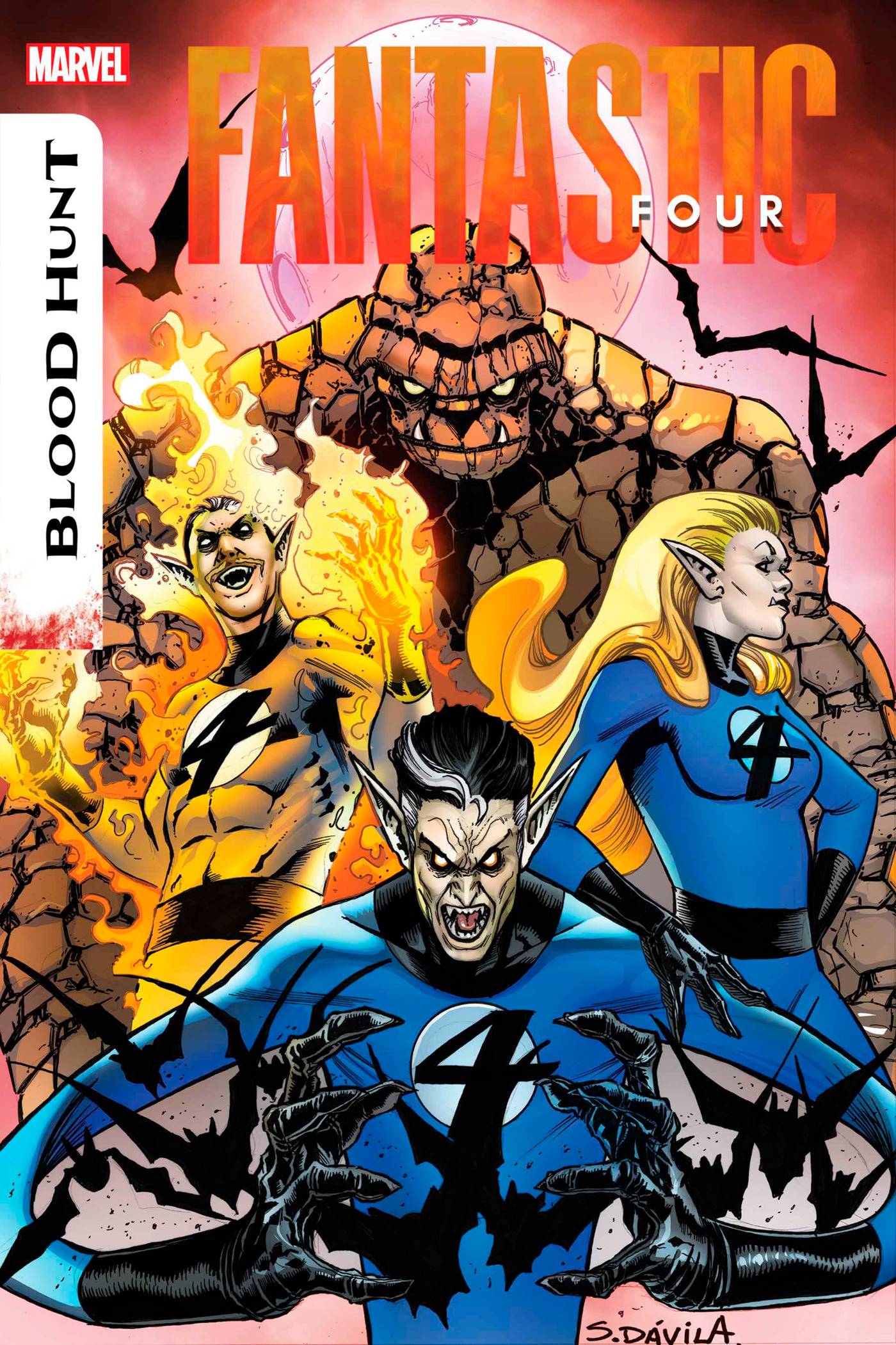 FANTASTIC FOUR #22 SERGIO DAVILA VAR (Backorder, Allow 4-5 Weeks) - Comicbookeroo