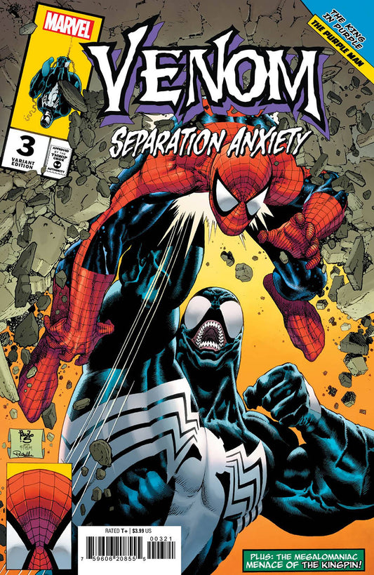 VENOM SEPARATION ANXIETY #3 PAULO SIQUEIRA HOMAGE VAR (Backorder, Allow 2-3 Weeks)