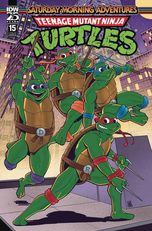 TMNT SATURDAY MORNING ADV 2023 #15 CVR B CUNHA (Backorder, Allow 2-3 Weeks)