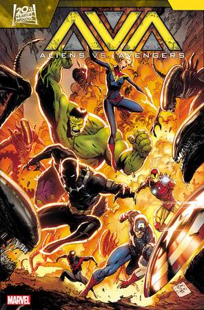 ALIENS VS AVENGERS #1 INCV 1:25 TONY DANIEL VAR