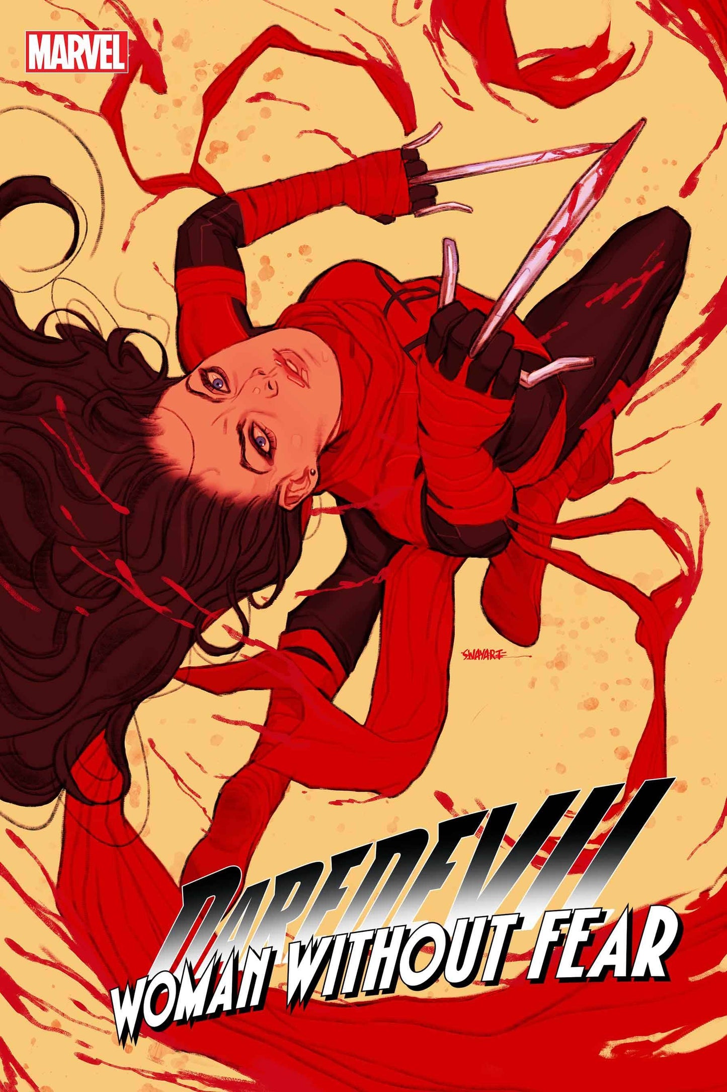 DAREDEVIL WOMAN WITHOUT FEAR #1 (OF 4) JOSHUA SWABY DAREDEVIL VAR (Backorder, Allow 4-5 Weeks) - Comicbookeroo