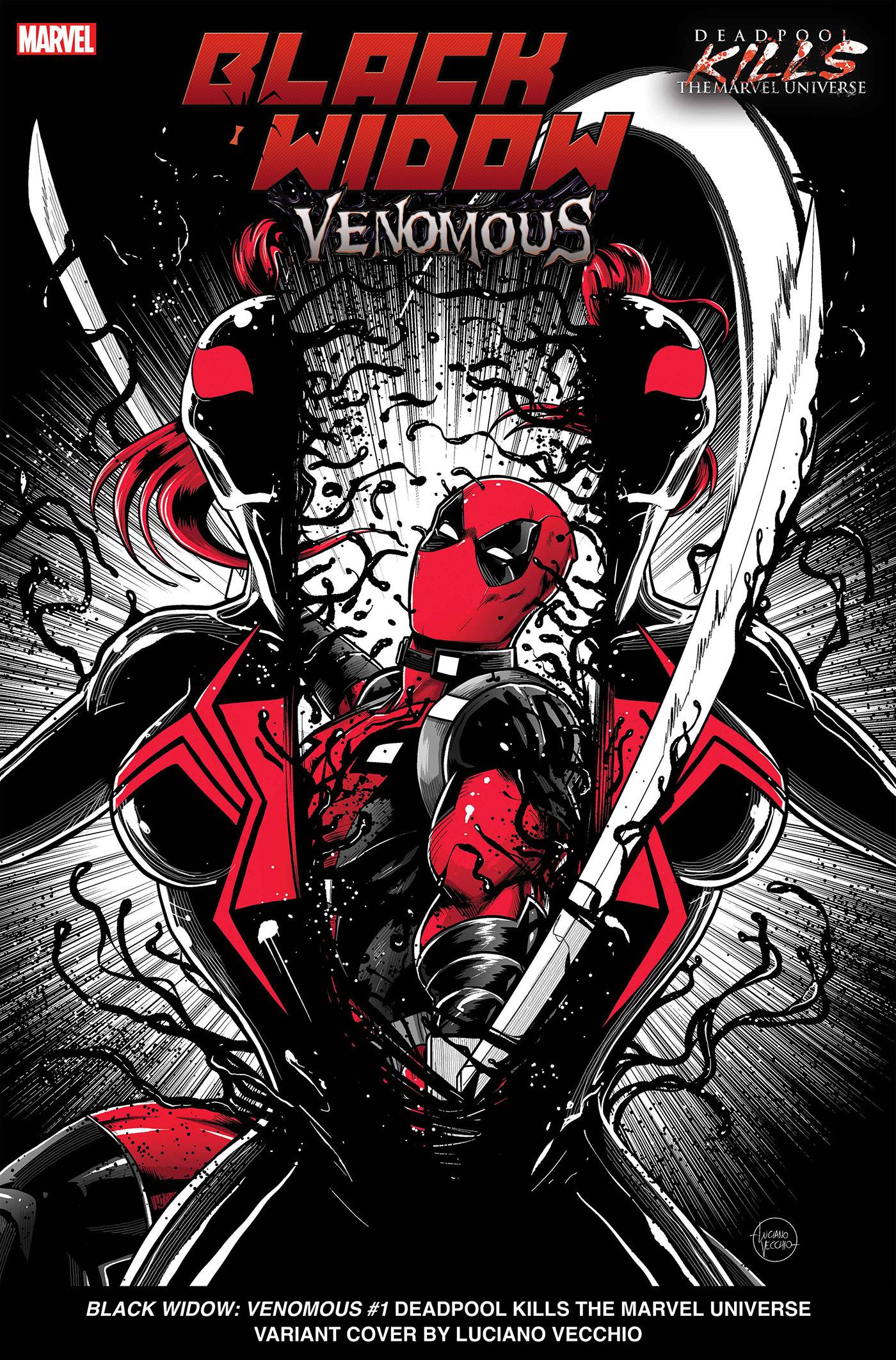 BLACK WIDOW VENOMOUS #1 DEADPOOL KILLS THE MARVEL UNIV VAR (Backorder, Allow 4-5 Weeks) - Comicbookeroo