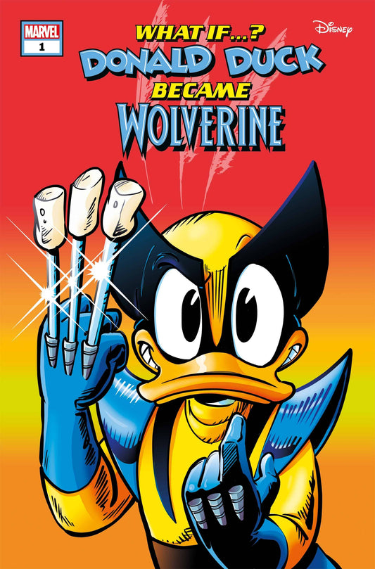 WHAT IF DONALD DUCK BECAME WOLVERINE #1 (Backorder, Allow 3-4 Weeks)