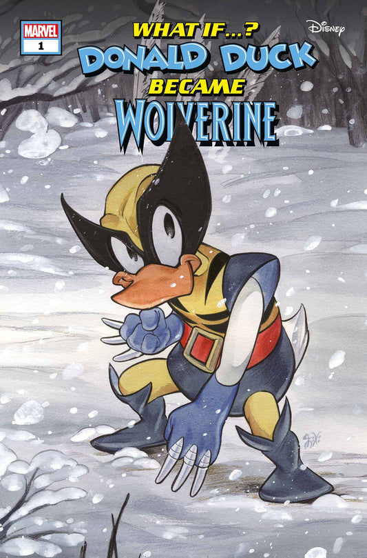 WHAT IF DONALD DUCK BECAME WOLVERINE #1 PEACH MOMOKO VAR (Backorder, Allow 3-4 Weeks)