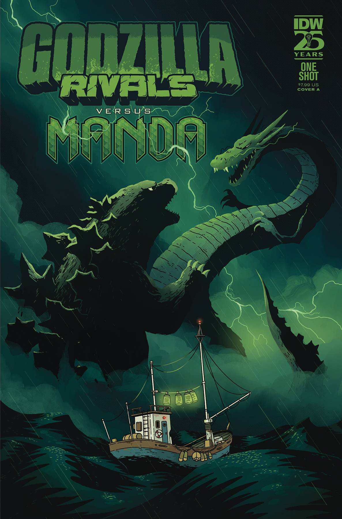 GODZILLA RIVALS VS MANDA #1 CVR A LAWRENCE (Backorder, Allow 3-4 Weeks)