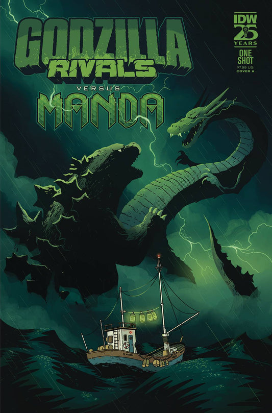 GODZILLA RIVALS VS MANDA #1 CVR A LAWRENCE (Backorder, Allow 2-3 Weeks)